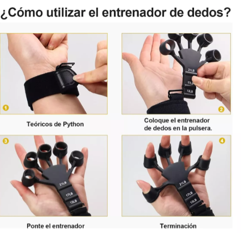 Ejercitador Músculos Terapia Dedos